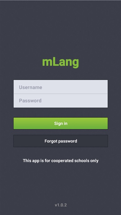 Screenshot #1 pour mLang HKU
