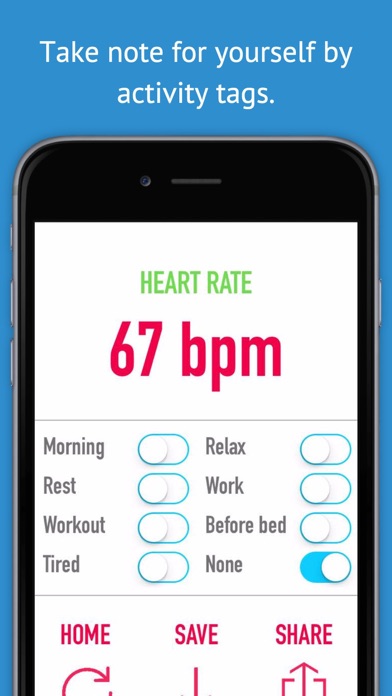 Screenshot #3 pour My Heartbeat Monitor Pro - Moniteur de rythme cardiaque , la pression artérielle et la fréquence cardiaque