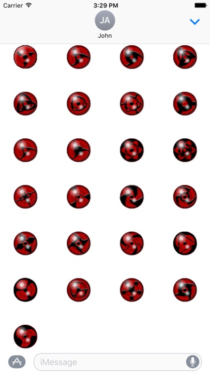 Sharingan Eyes - Fx Sticker