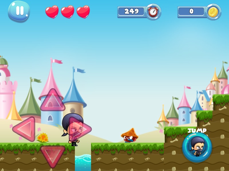 Aventura de la selva ninja juegos niños 7 años screenshot 10