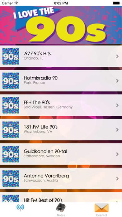 Screenshot #1 pour A+ 90's Music Radios - 90s Music Radio - 90s Music