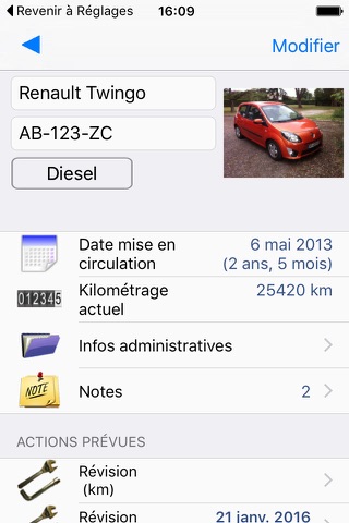 Car Manager LITE: your Car or Bike, in your pocket ! screenshot 3