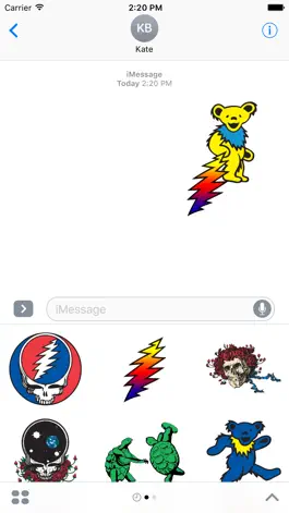 Game screenshot Grateful Dead Sticker Pack apk