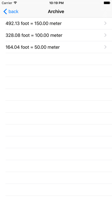 Foot Meter Screenshot 4