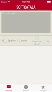 Traductor Softcatalà screenshot #1 for iPhone