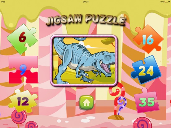 Screenshot #6 pour Dinosaur Jigsaw curieux apprendre anglais enfant