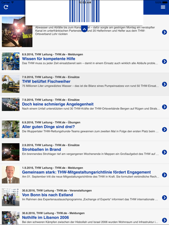 Screenshot #6 pour THW aktuell