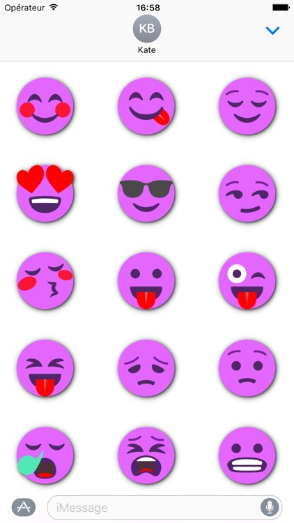 FUCHSIA Emoji • Stickers for iMessage