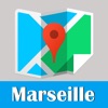 马赛旅游指南地铁去哪儿法国地图 Marseille metro gps map guide