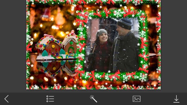 Holiday Xmas Frame - insta frames for photo