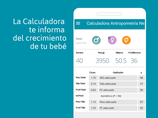 Screenshot #5 pour Padres - Crecimiento Neonatal