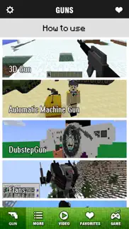 How to cancel & delete block gun mod pro - best 3d guns mods guides for minecraft pc edition 1