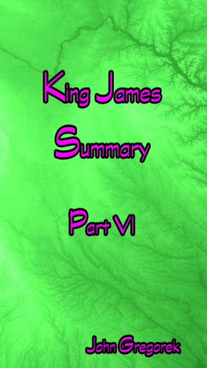 Summary King James Bible (part 6)