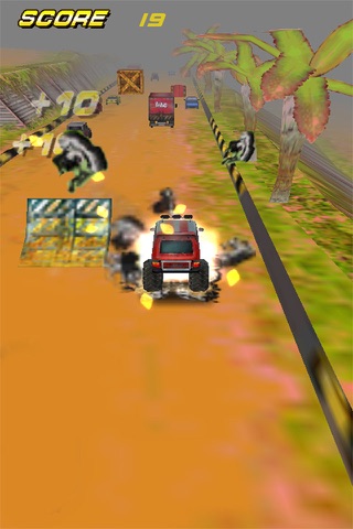Racing car monster truck 3D screenshot 3
