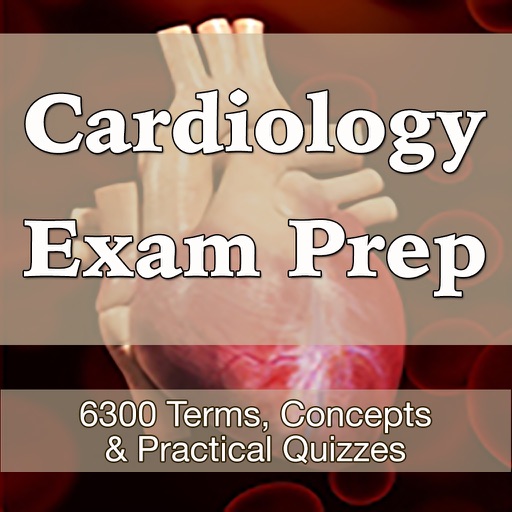 Cardiology Exam Review-6300 Flashcards Study Notes, Terms, Concepts & Quizzes icon