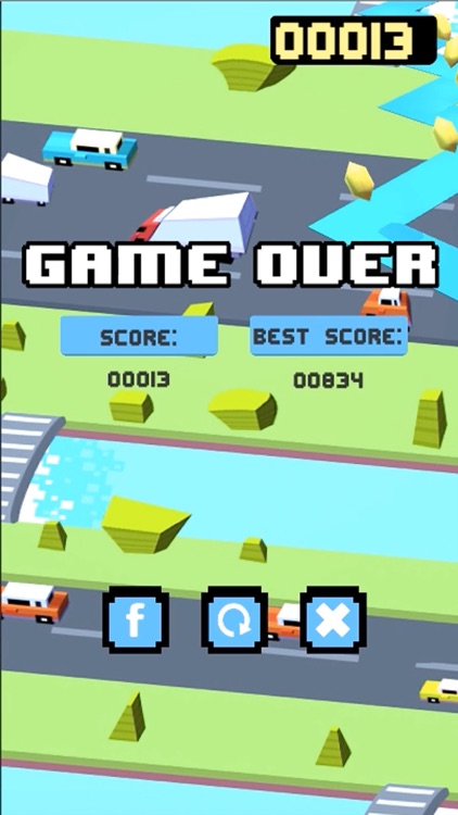 Crossy Tiny Chick Tappy - Sky Surfers Running screenshot-3