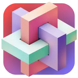 Interlocked app icon