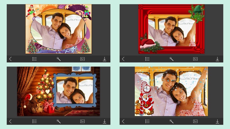 Xmas Hd Photo Frames - Magic Frames screenshot-3