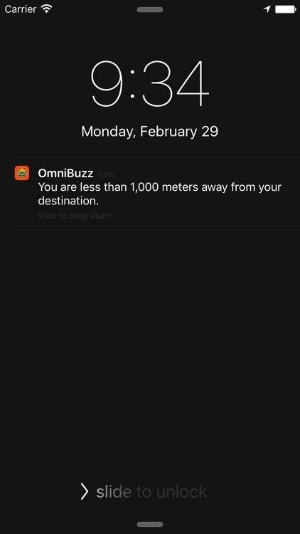 OmniBuzz - GPS Alarm for Transit screenshot-3