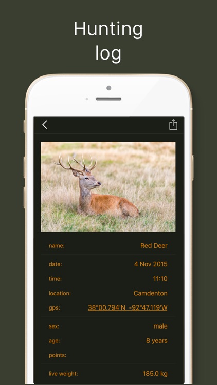 Hunting Calendar LT, best hunting times