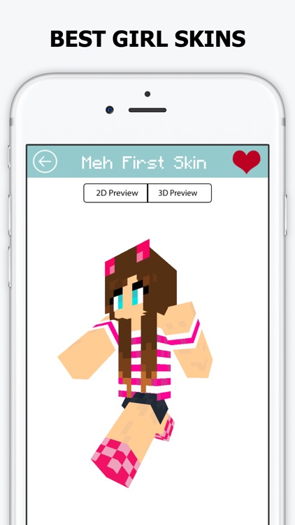 Best Girl Skins - Cute Skin for Minecraft PE & PC