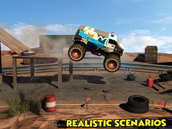 Monster Truck Rider 3D iPad screenshot