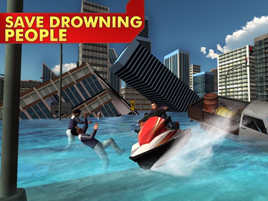 Screenshot #6 pour Jet ski sauvetage simulateur et bateau vitesse jeu