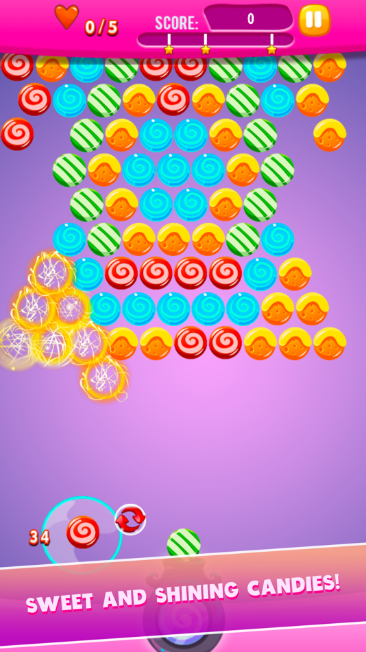 #1. Bubble Shooter New Game Arcade (iOS) 由: Wichuda Maneekham