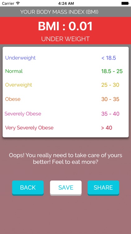 Bmi Calculator (Body Fat Percentage)