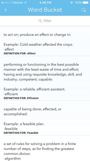 Word Bucket - Dictionary, Terminology, Words(圖1)-速報App