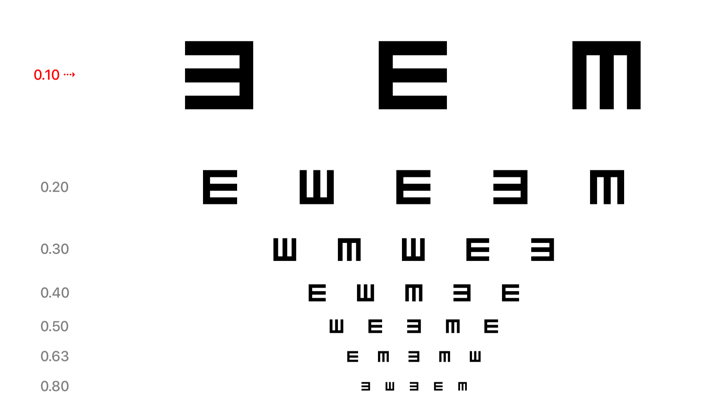 Screenshot #2 pour TV Vision Test
