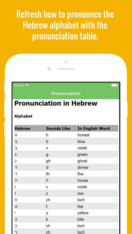 Hebrew Flashcards with Pictures Lite
