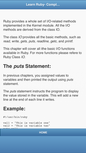 Learn Ruby Programming Free(圖2)-速報App