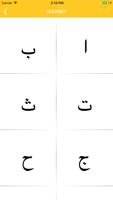 Leer Arabisch Screenshot