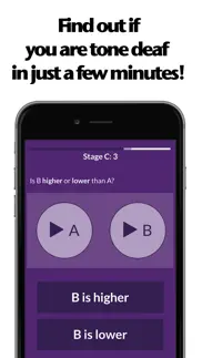 tone deaf test: check for pitch deafness iphone screenshot 3