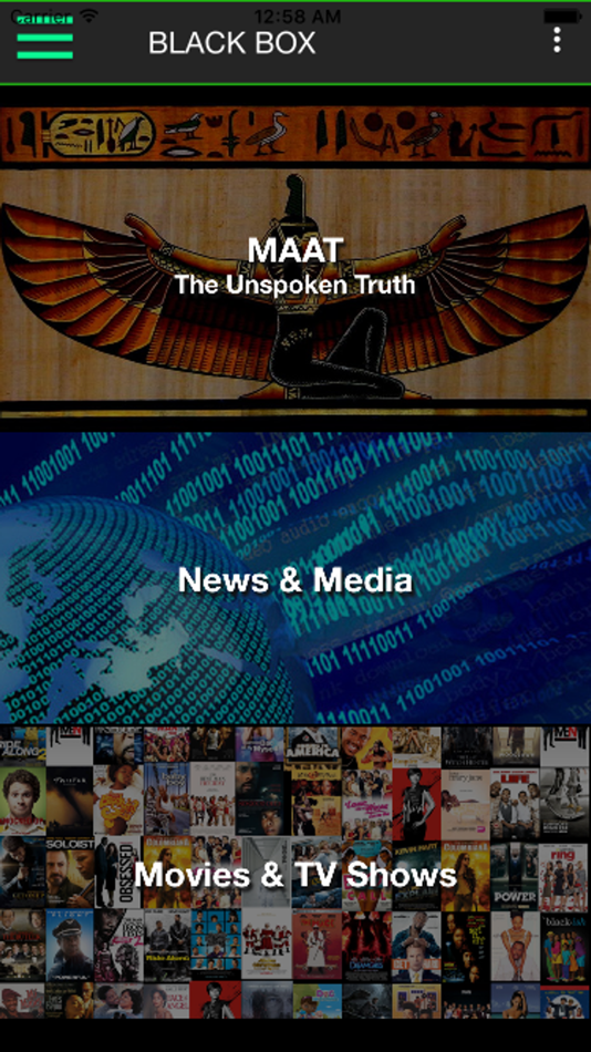 #4. Black Box - Movie Listing (iOS) De: Reign Media LLC