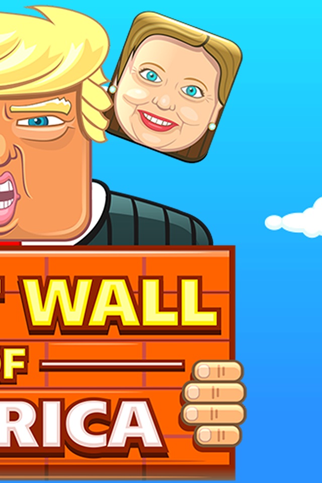 Great Wall of America - The Funny Trump Wall Game screenshot 2