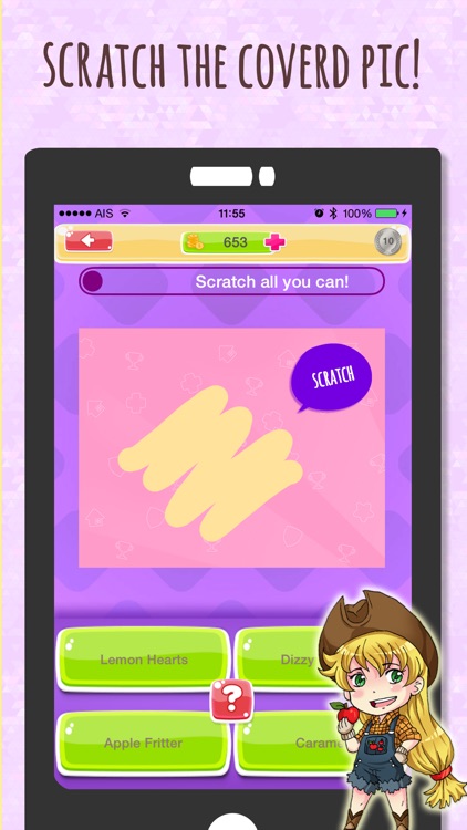 Pony Scratch : Quiz guess trivia Game for Twilight Equestria Edition screenshot-3