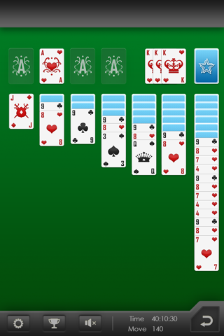 Solitaire Crystal - Card Game Puzzle screenshot 2