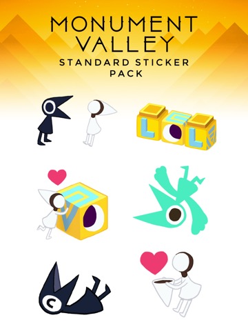 Monument Valley Stickersのおすすめ画像1