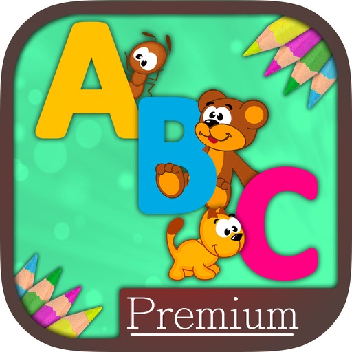 ABC Alphabet Coloring book to learn letters- Pro icon