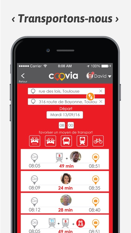 Coovia - Covoiturage local screenshot-4