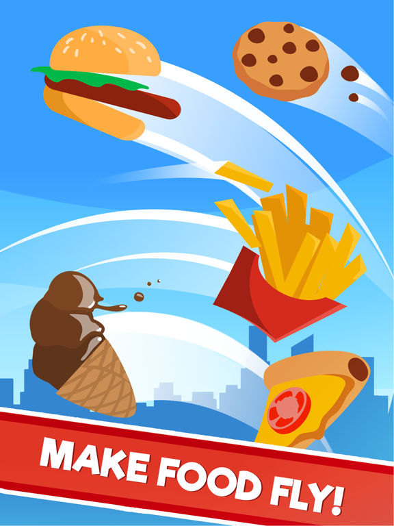 Screenshot #5 pour Fast Food Madness - Jeu Fou de Lancer Alimentaire