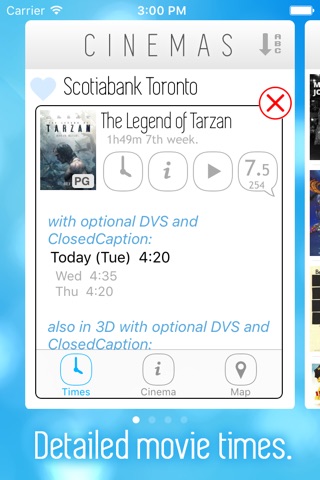 CinemaClock screenshot 3
