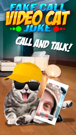 Game screenshot Fake Call Video Cat Joke apk