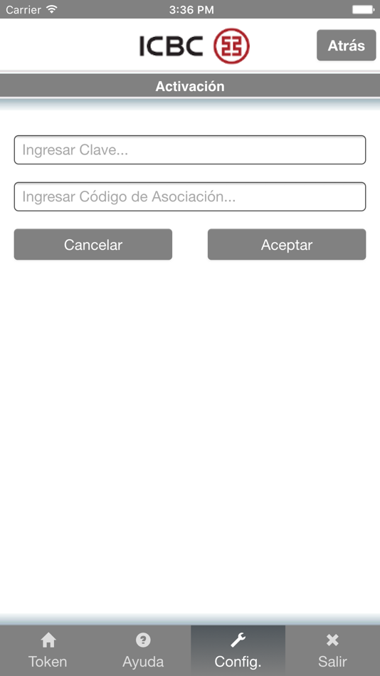 #1. ICBC Token Virtual (iOS) By: BANELCO SA