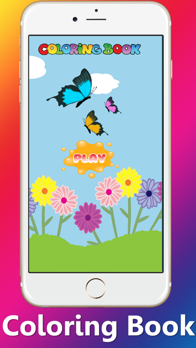 Princess Coloring Pages Mandala Coloring Book iPhone screenshot