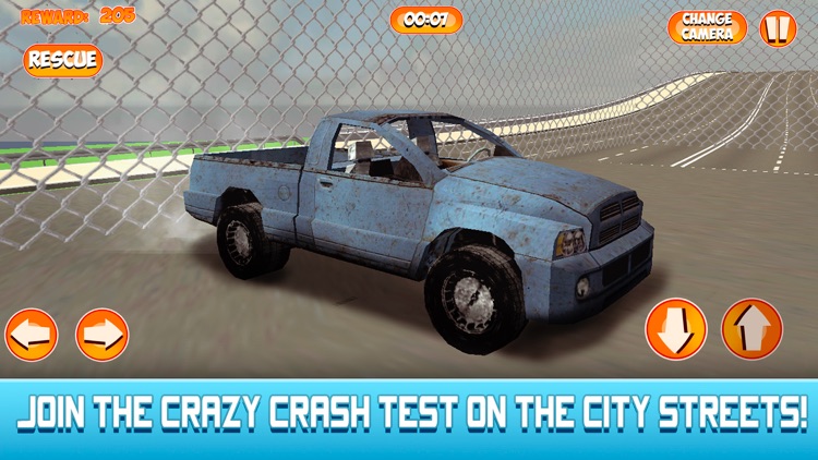 Real City Car Demolition Crash Test