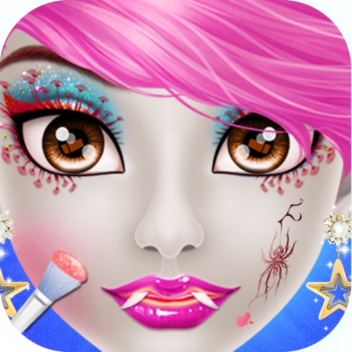 Crazy Halloween Salon for Girls - Kids game iOS App