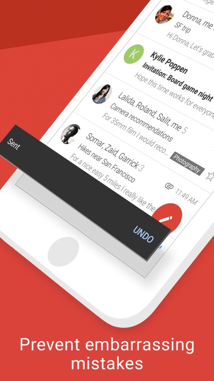 Gmail - email by Google: secure, fast & organized screenshot-3